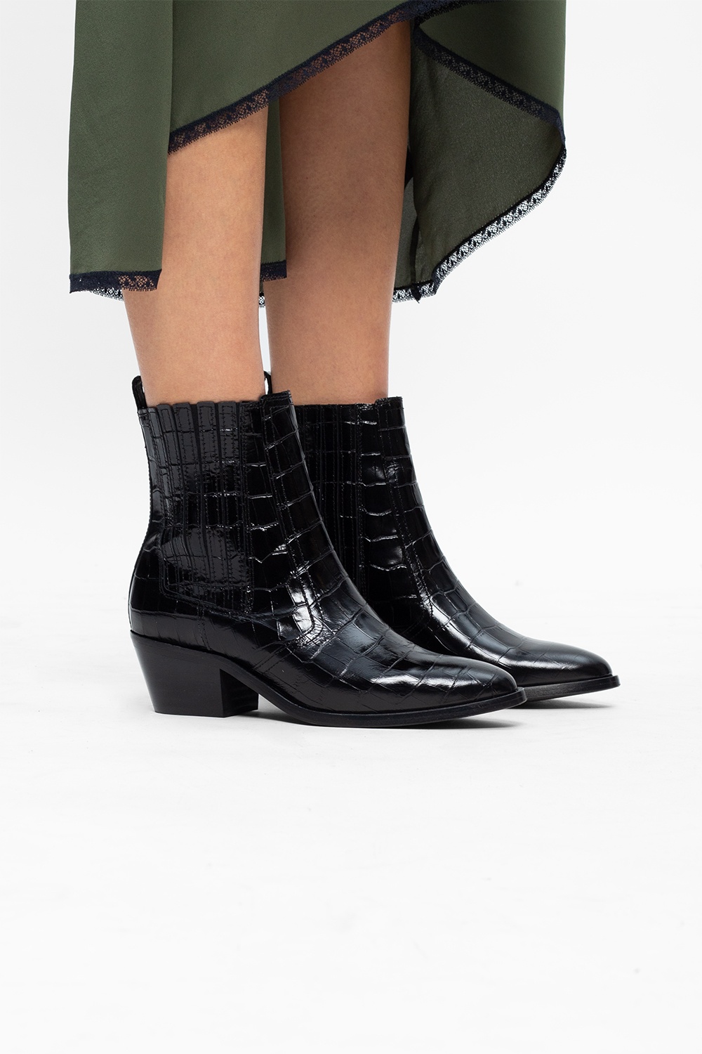 All saints best sale heeled boots